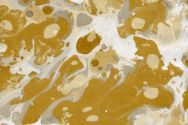 boya ile altın mermer arka plan doku sıçramalarına