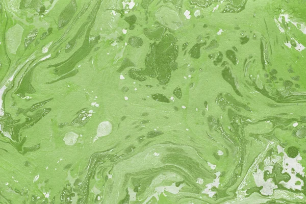 Groen Marmer Achtergrond Met Verf Spatten Textuur — Stockfoto