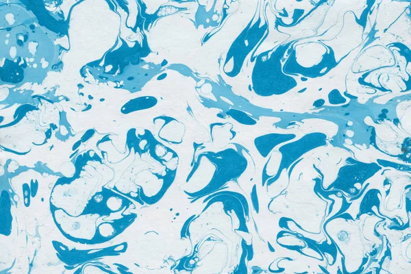 Fondo Azul Abstracto Con Textura Salpicaduras Pintura —  Fotos de Stock