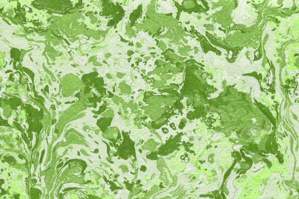 Zelený Mramor Pozadí Barvou Šplouchání Textury — Stock fotografie
