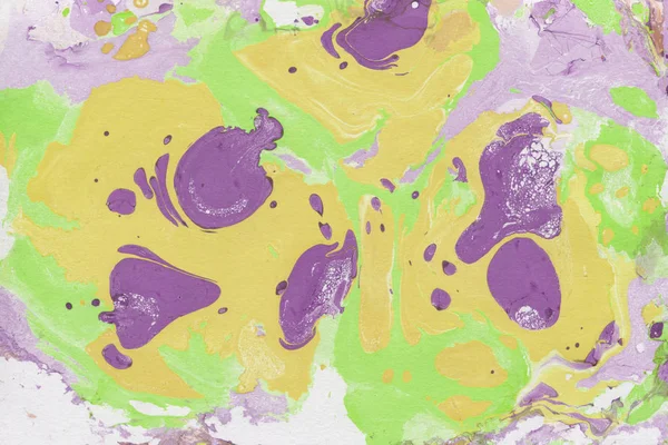 Multicolor Background Paint Splashes Texture — Stock Photo, Image