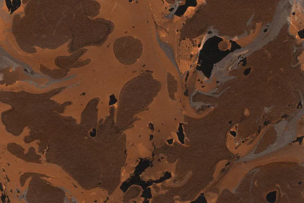 Turuncu mermer arka plan boya ile doku sıçramalarına