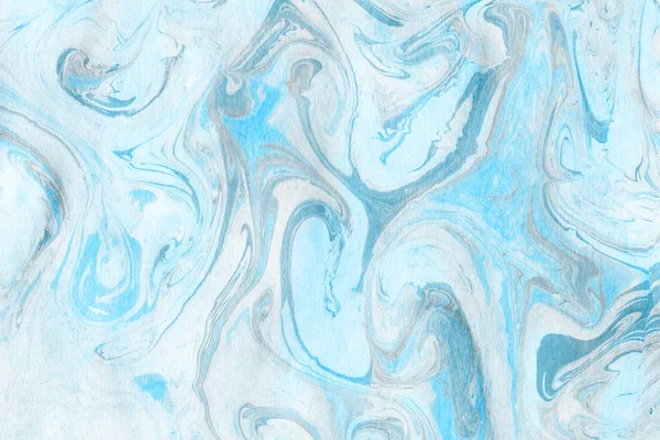 Fondo Azul Abstracto Con Textura Salpicaduras Pintura — Foto de Stock