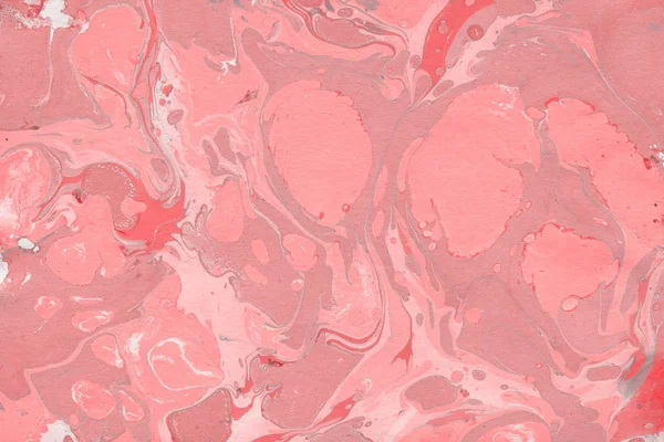 Boya desenli kırmızı mermer arkaplan