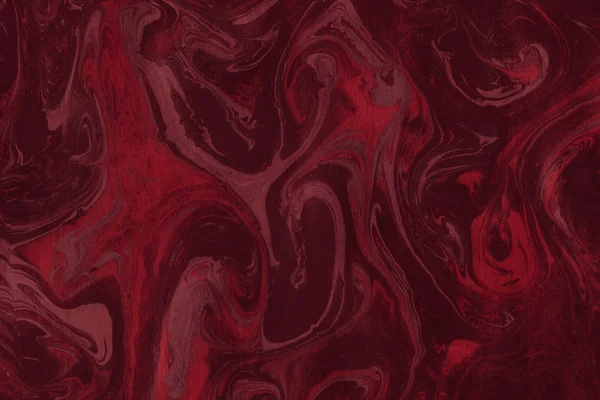 Red Marble Background Paint Splashes Texture — Stock Photo, Image