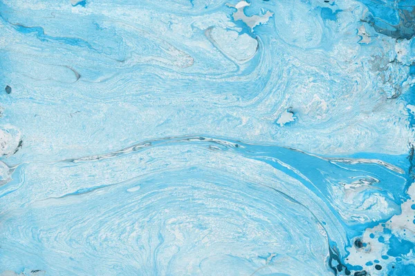 Αφηρημένο Μπλε Φόντο Χρώμα Πιτσιλιές Υφή — Φωτογραφία Αρχείου