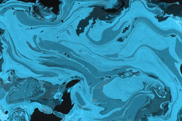 Abstract Blue Background Paint Splashes Texture — Stock Photo, Image