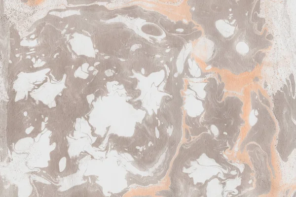 Turuncu mermer arka plan boya ile doku sıçramalarına