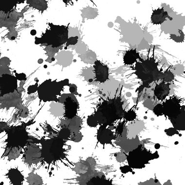 doku, arka plan siyah boya splatters