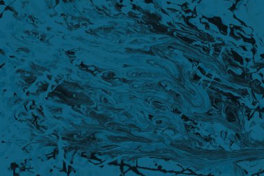 Kağıt dokusu üzerine akrilik boya. Kaotik soyut organik tasarım.