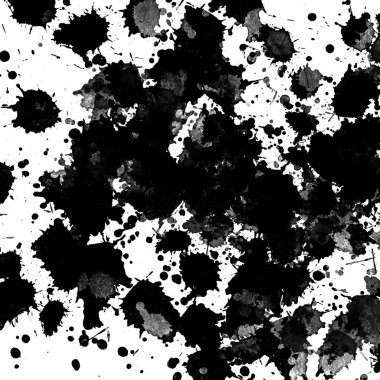 doku, arka plan siyah boya splatters