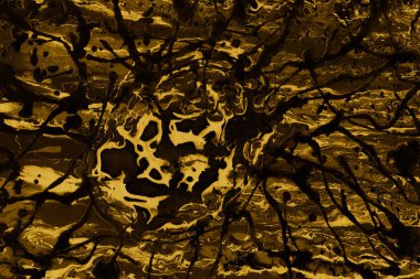 tam kare resmi altın soyut boya arka plan