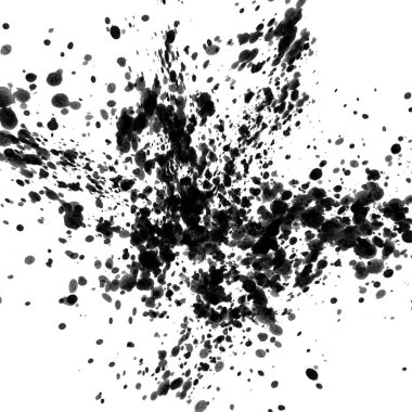 doku, arka plan siyah boya splatters