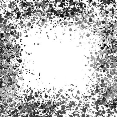 doku, arka plan siyah boya splatters