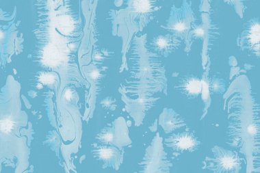 Kağıt dokusu üzerine akrilik boya. Kaotik soyut organik tasarım.