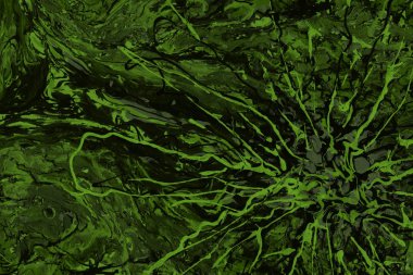 Yeşil soyut boya arka plan tam kare görüntü