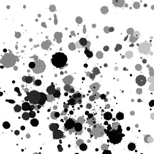 black paint splatters texture, abstract background