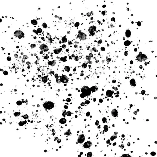 black paint splatters texture, abstract background