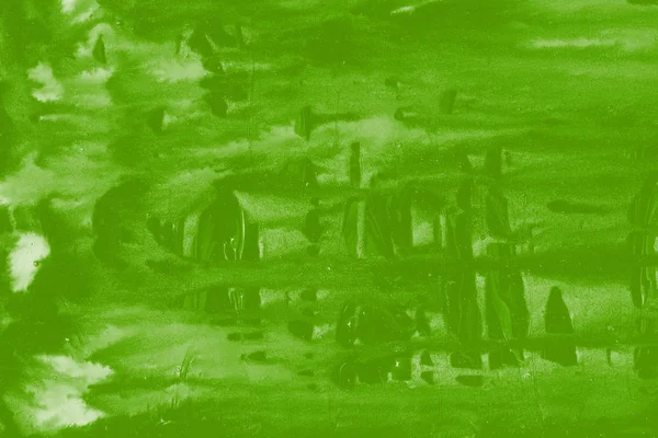 full frame image of green abstract paint background