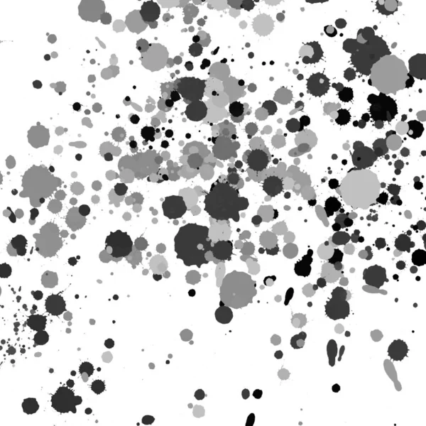 Черная Краска Брызги Текстуры Абстрактный Фон — стоковое фото