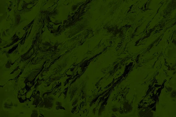 Imagen Marco Completo Fondo Pintura Abstracta Verde — Foto de Stock