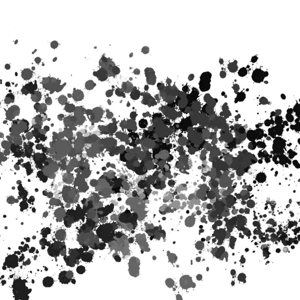 Черная Краска Брызги Текстуры Абстрактный Фон — стоковое фото