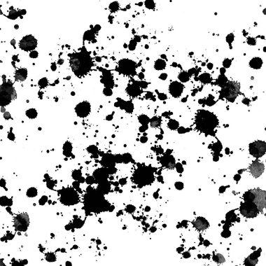 doku, arka plan siyah boya splatters