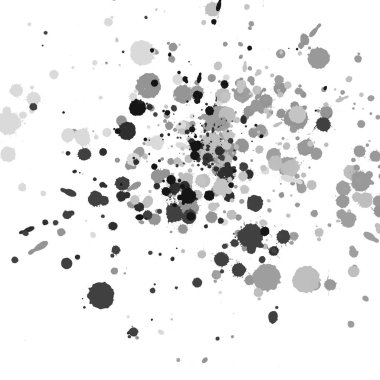 doku, arka plan siyah boya splatters