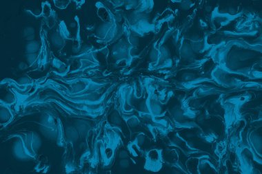 Kağıt dokusu üzerine akrilik boya. Kaotik soyut organik tasarım.