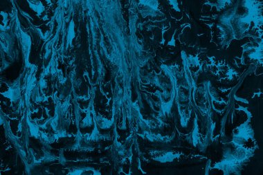 Kağıt dokusu üzerine akrilik boya. Kaotik soyut organik tasarım.