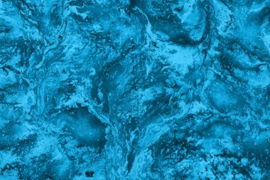 Kağıt dokusu üzerine akrilik boya. Kaotik soyut organik tasarım.