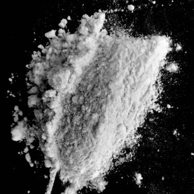 beyaz un dokusu ile koyu arka plan