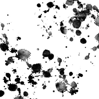 doku, arka plan siyah boya splatters