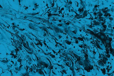 Kağıt dokusu üzerine akrilik boya. Kaotik soyut organik tasarım.