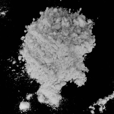 beyaz un dokusu ile koyu arka plan