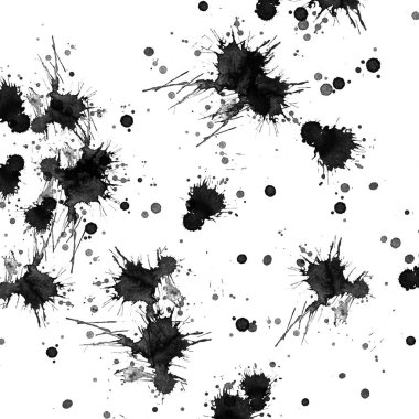 doku, arka plan siyah boya splatters