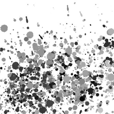 doku, arka plan siyah boya splatters