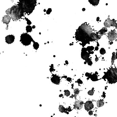 doku, arka plan siyah boya splatters