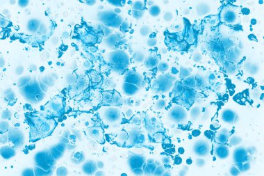 Kağıt dokusu üzerine akrilik boya. Kaotik soyut organik tasarım.