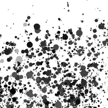 doku, arka plan siyah boya splatters