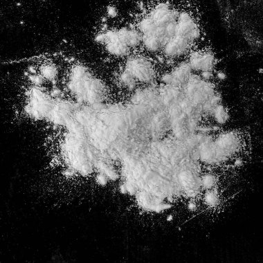 beyaz un dokusu ile koyu arka plan