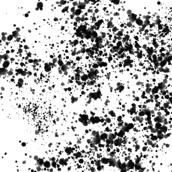 black paint splatters texture, abstract background