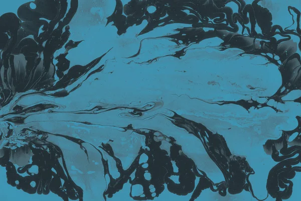 Kağıt dokusu üzerine akrilik boya. Kaotik soyut organik tasarım.