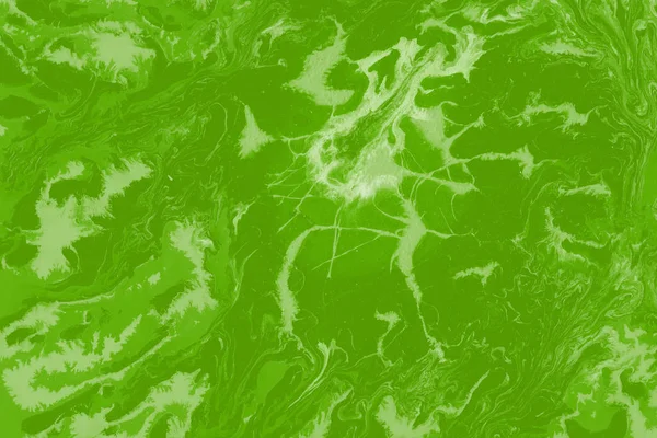 Imagem Quadro Completo Fundo Pintura Abstrata Verde — Fotografia de Stock