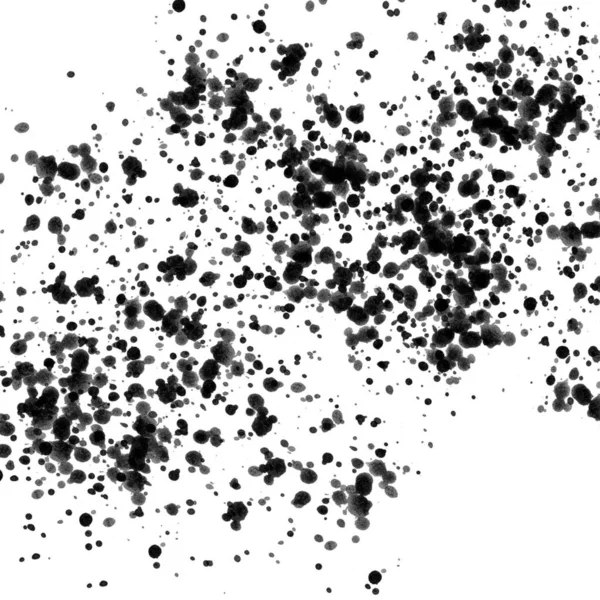 Μαύρο Χρώμα Splatters Υφή Αφηρημένα Φόντο — Φωτογραφία Αρχείου