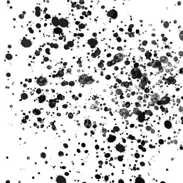 black paint splatters texture, abstract background