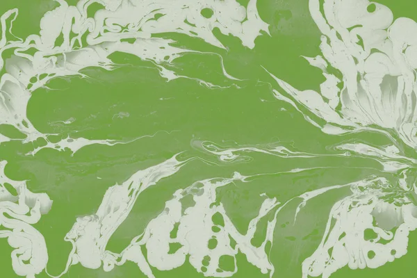 緑クリエイティブアブストラクト ペイント背景の完全なフレームのイメージ — ストック写真