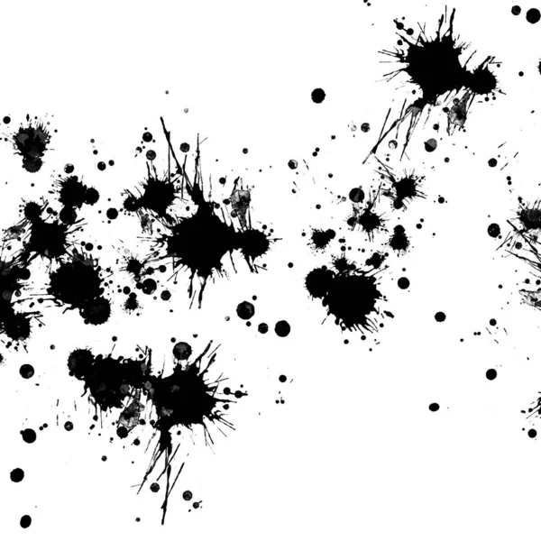 doku, arka plan siyah boya splatters