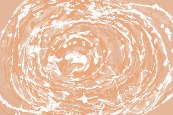 full frame image of orange abstract paint background