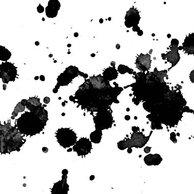 doku, arka plan siyah boya splatters